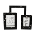 Quality assurance art combination MDF photo frame with Marble design paperwrapped